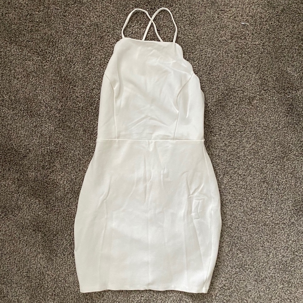 Lulus backless bodycon mini dress